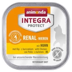 Animonda Integra Protect Adult Renal 6 X 100 G Para Gatos -Perros Gatos Suministros Tienda 82734 animonda integra protect adult niere schale huhn 6x100g hs 02 9