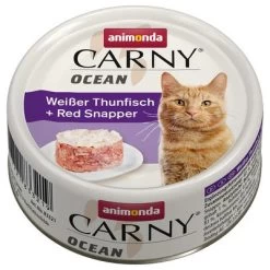Animonda Carny Ocean 12 X 80 G -Perros Gatos Suministros Tienda 83321 pla animonda carny ocean weisser thunfisch red snapper 85g hs 01 7