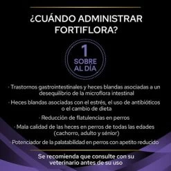 Purina Pro Plan FortiFlora Canine Probiotic Complemento Alimenticio Para Perros -Perros Gatos Suministros Tienda 8445290041111 4 modo de empleo 2