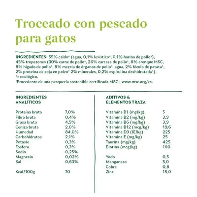 Yarrah Bio 48 X 100 G En Tarrinas Para Gatos - Pack Ahorro 20 Yarrah Bio 48 X 100 G En Tarrinas Para Gatos - Pack Ahorro - Imagen 18