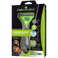 Cepillo Escarpidor FURminator Para Perros -Perros Gatos Suministros Tienda 92098 furminator deshedding tool s langhaar hs 02 2