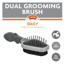 FURminator Cepillo Doble Para Mascotas -Perros Gatos Suministros Tienda 92105 furminator hund doppelbuerste hs 06 3