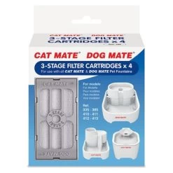CAT MATE Filtros De Recambio De Fuentes Y Bebederos Closer Pets De Pet Mate