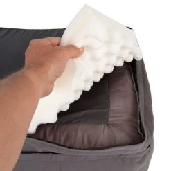 Cama Ortopédica Gris Para Perros -Perros Gatos Suministros Tienda 97669 orthosofa grau fg 4829 4