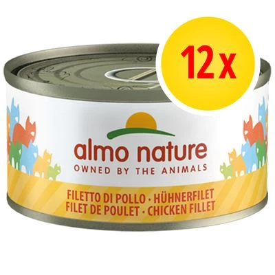Pack Ahorro Almo Nature Con Carne 12 X 70 G 3 Pack Ahorro Almo Nature Con Carne 12 X 70 G