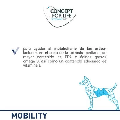 Concept For Life Veterinary Diet Mobility Para Perros 4 Concept For Life Veterinary Diet Mobility Para Perros - Imagen 2