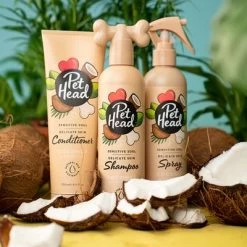 Pet Head Sensitive Soul Acondicionador Para Perros 9 Pet Head Sensitive Soul Acondicionador Para Perros -Perros Gatos Suministros Tienda companyofanimals pethead sensitivesoul set3teilig hs 03 5 1