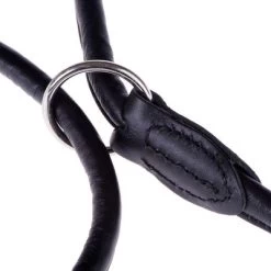 Correa Ajustable De Cuero Hunter Round & Soft Negra 16 Correa Ajustable De Cuero Hunter Round & Soft Negra -Perros Gatos Suministros Tienda lederleinen 14 3