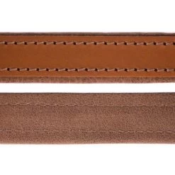 Collar De Cuero Heim Buffalo Coñac Para Perros -Perros Gatos Suministros Tienda lederleinen 67 1 1