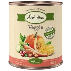 Lukullus Veggie 6 X 400 G 6 Lukullus Veggie 6 X 400 G -Perros Gatos Suministros Tienda lk 800g apf adult veggie 1000x1000 5