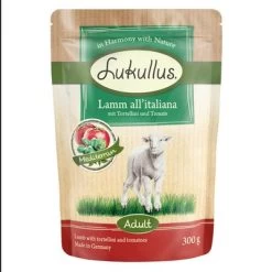 Lukullus Mediterráneo En Bolsitas 6 X 300 G -Perros Gatos Suministros Tienda lukullus adult mediterran lamm 300g 1000x1000 5 1