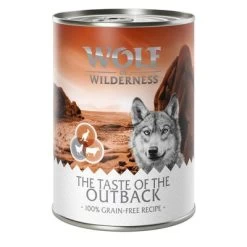 Wolf Of Wilderness The Taste Of 6 X 400 G Pack De Prueba -Perros Gatos Suministros Tienda outback 400g 1000x1000 4