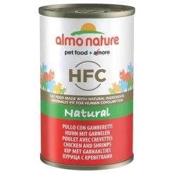 Almo Nature HFC 12 X 140 G - Pack Ahorro 22 Almo Nature HFC 12 X 140 G - Pack Ahorro -Perros Gatos Suministros Tienda pla almonatureclassic chickenshrimps hfc 140g 2