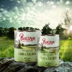 Purizon Adult 6 X 400 G Comida Húmeda Sin Cereales Para Perros -Perros Gatos Suministros Tienda purizon idcard wet lamb 1000x1000 5 1