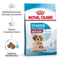 Royal Canin Medium Starter -Perros Gatos Suministros Tienda rc spt dry mediumstart mv 1 es es 0