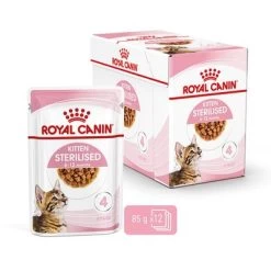 Royal Canin Sterilised Kitten En Salsa -Perros Gatos Suministros Tienda rc spt wet kittenster cig b1 page 02 4