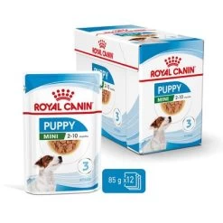 Royal Canin Mini Puppy En Salsa Para Perros 16 Royal Canin Mini Puppy En Salsa Para Perros -Perros Gatos Suministros Tienda rc spt wet minipuppy mv 2 es es 0
