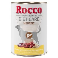 Rocco Diet Care Hepatic, Pollo, Copos De Avena Y Requesón -Perros Gatos Suministros Tienda rocco dietcare hepatic 400g 1000x1000 6