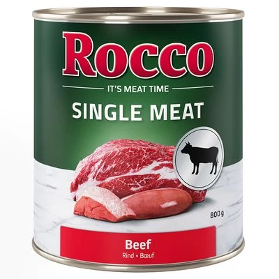 Rocco Single Meat 6 X 800 G Comida Húmeda Para Perros 3 Rocco Single Meat 6 X 800 G Comida Húmeda Para Perros