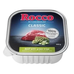 Rocco Classic En Tarrinas 9 X 300 G -Perros Gatos Suministros Tienda rocco schalen classic pansen side 1000x1000 5