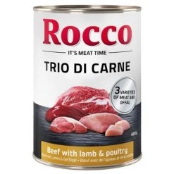 Rocco Classic Trio Di Carne 400 G 7 Rocco Classic Trio Di Carne 400 G -Perros Gatos Suministros Tienda rocco triodicarne beeflambpoultryl 400g 1000x1000 7