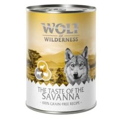 Wolf Of Wilderness The Taste Of 6 X 400 G Pack De Prueba -Perros Gatos Suministros Tienda savanna 400g 1000x1000 6