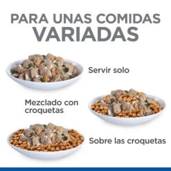 Hill's Science Plan Hill's Adult Healthy Cuisine Con Pollo Y Salmón Para Gatos -Perros Gatos Suministros Tienda sp healthy cuisine thumbnails cat mealtime variety es 3
