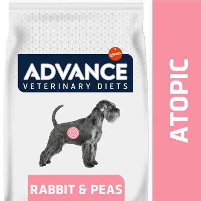 Advance Atopic Veterinary Diets Con Conejo Y Guisantes Para Perros 3 Advance Atopic Veterinary Diets Con Conejo Y Guisantes Para Perros