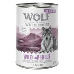 Wolf Of Wilderness Free Range Senior 6 X 400 G