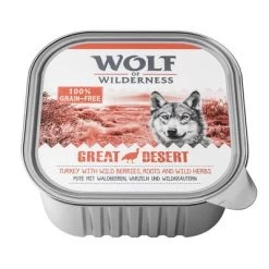 Wolf Of Wilderness 6 X 300 G -Perros Gatos Suministros Tienda wow greatdesert 300gtray side 1000px 2 1