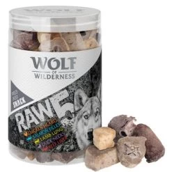 Wolf Of Wilderness RAW 5 Snacks Liofilizados - 5 Sabores
