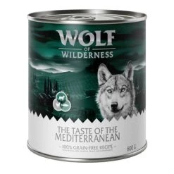 Wolf Of Wilderness The Taste Of 6 X 800 G -Perros Gatos Suministros Tienda wow tasteof mediterranean 800g 1000x1000 4