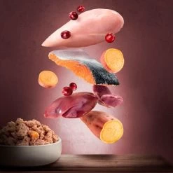 Purizon Adult 6 X 200 G Comida Húmeda Para Gatos, Sin Cereales -Perros Gatos Suministros Tienda zop 21 117 purizon katze nassfutter marketingboards lachs pute p2 7